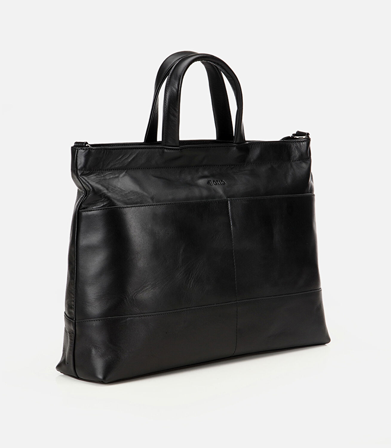 Erkek Deri Siyah Yumuşak Dokulu Evrak Çantası