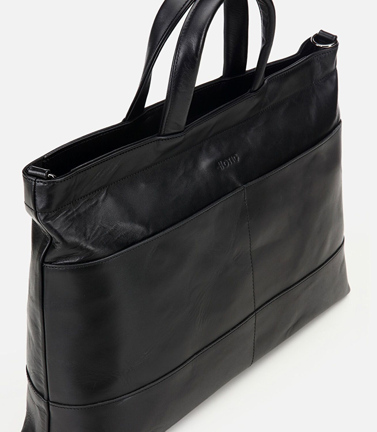 Erkek Deri Siyah Yumuşak Dokulu Evrak Çantası