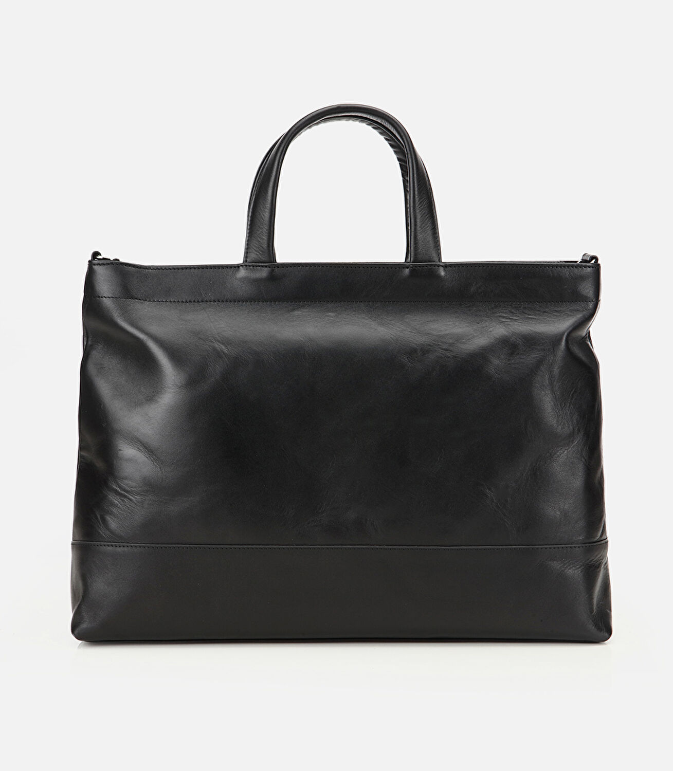 Erkek Deri Siyah Yumuşak Dokulu Evrak Çantası