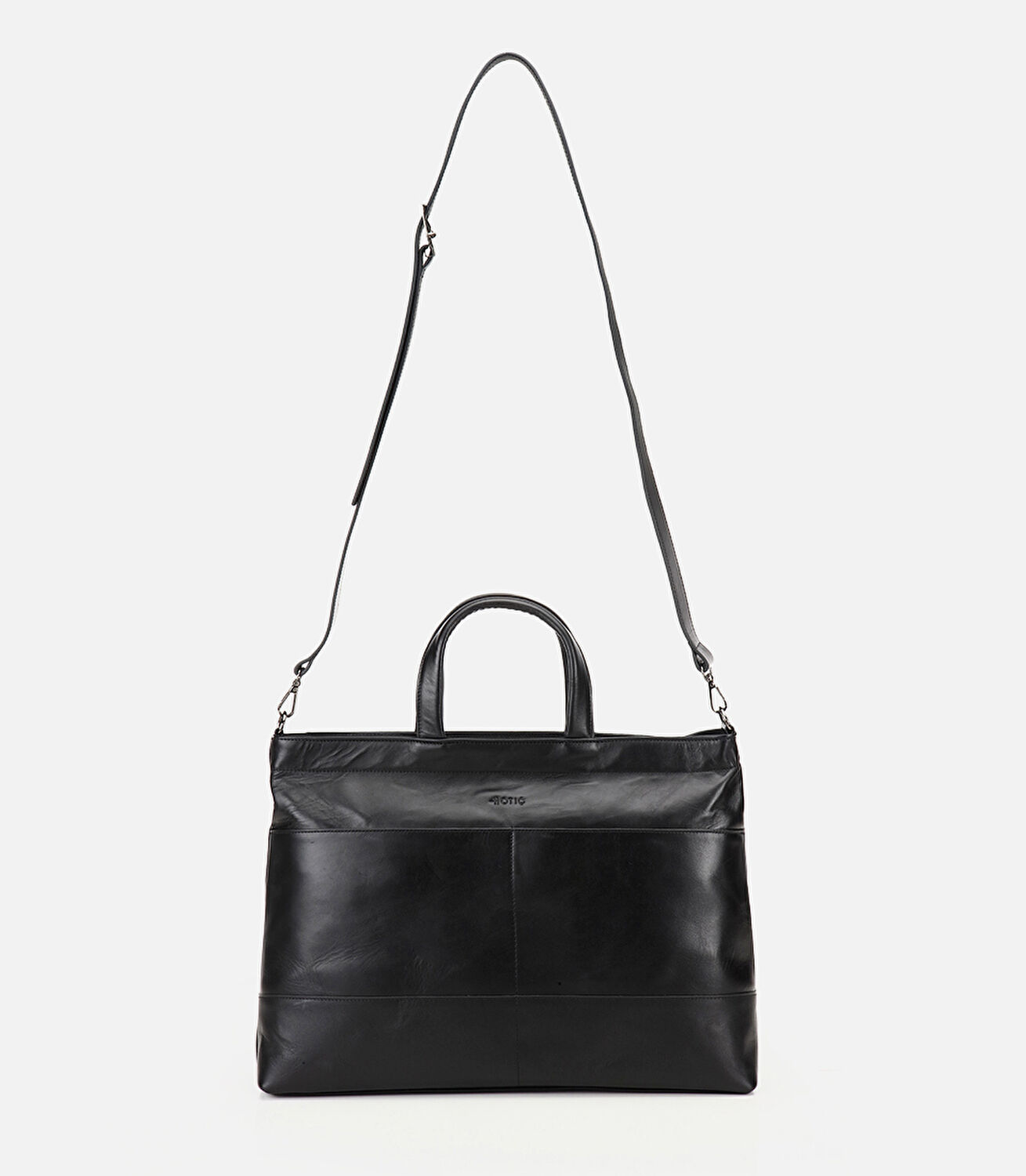 Erkek Deri Siyah Yumuşak Dokulu Evrak Çantası