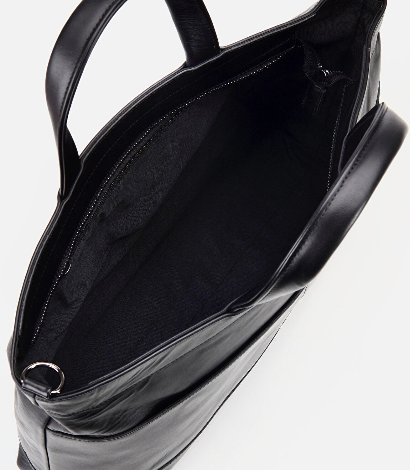 Erkek Deri Siyah Yumuşak Dokulu Evrak Çantası