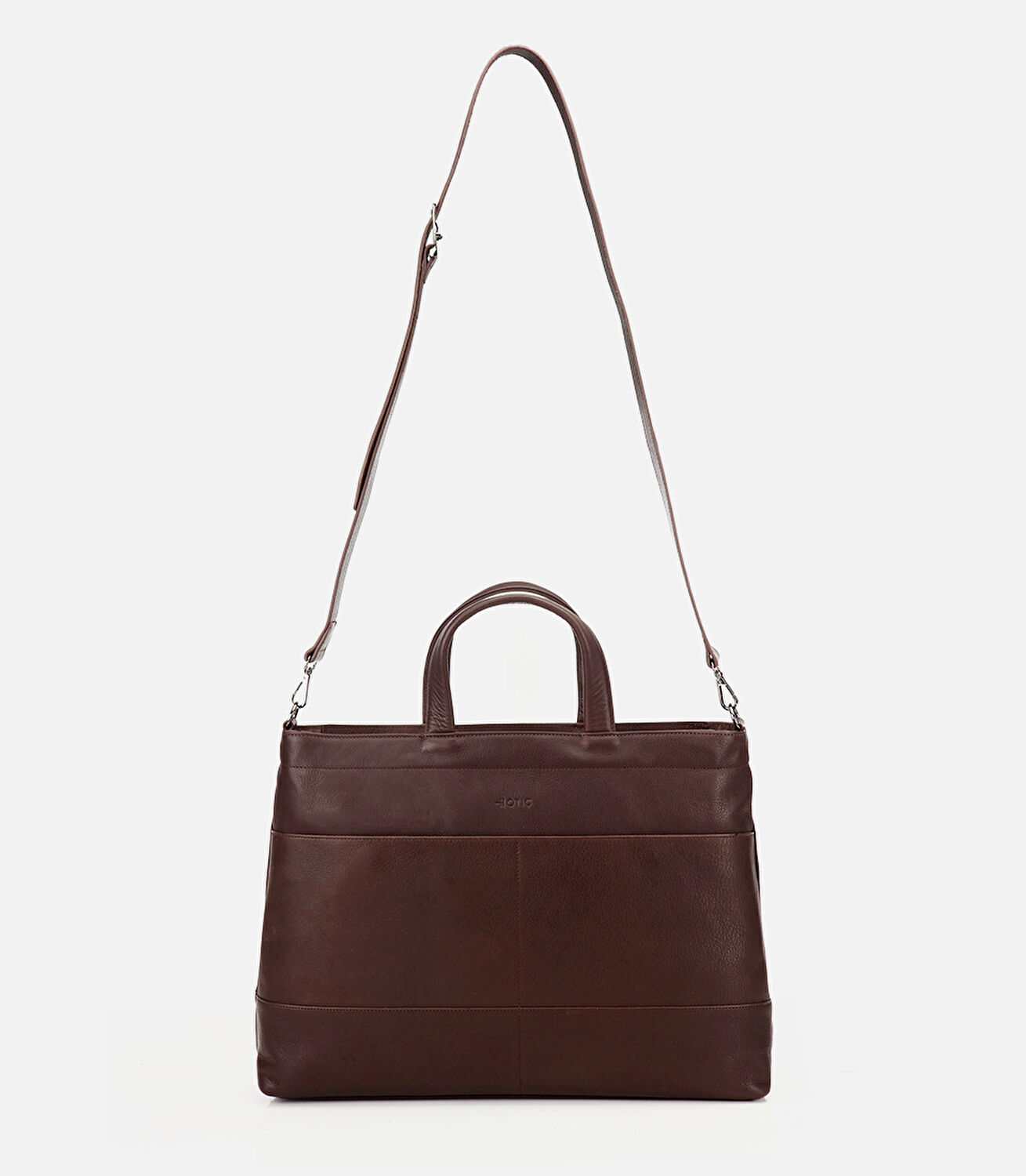 Erkek Deri Kahverengi Yumuşak Dokulu Evrak Çantası