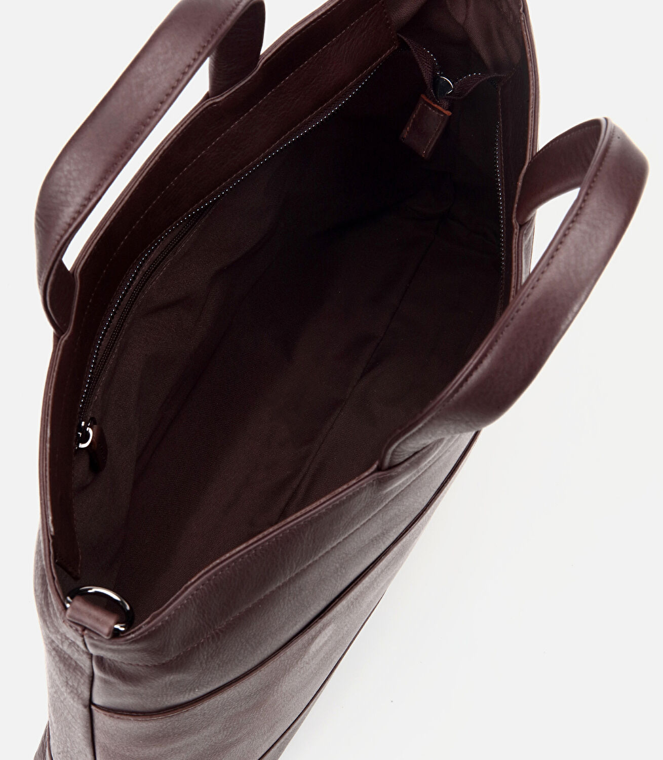 Erkek Deri Kahverengi Yumuşak Dokulu Evrak Çantası