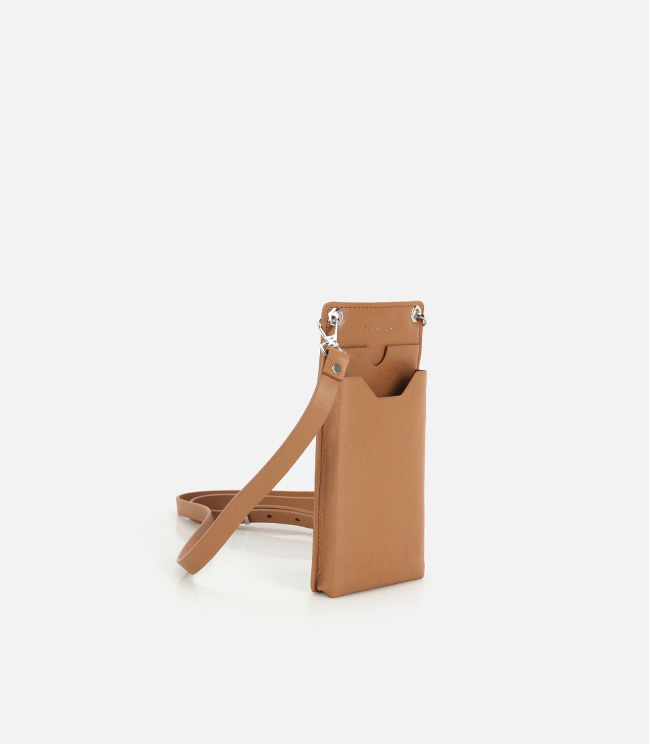 Unisex Deri Taba Çapraz Telefon Çantası