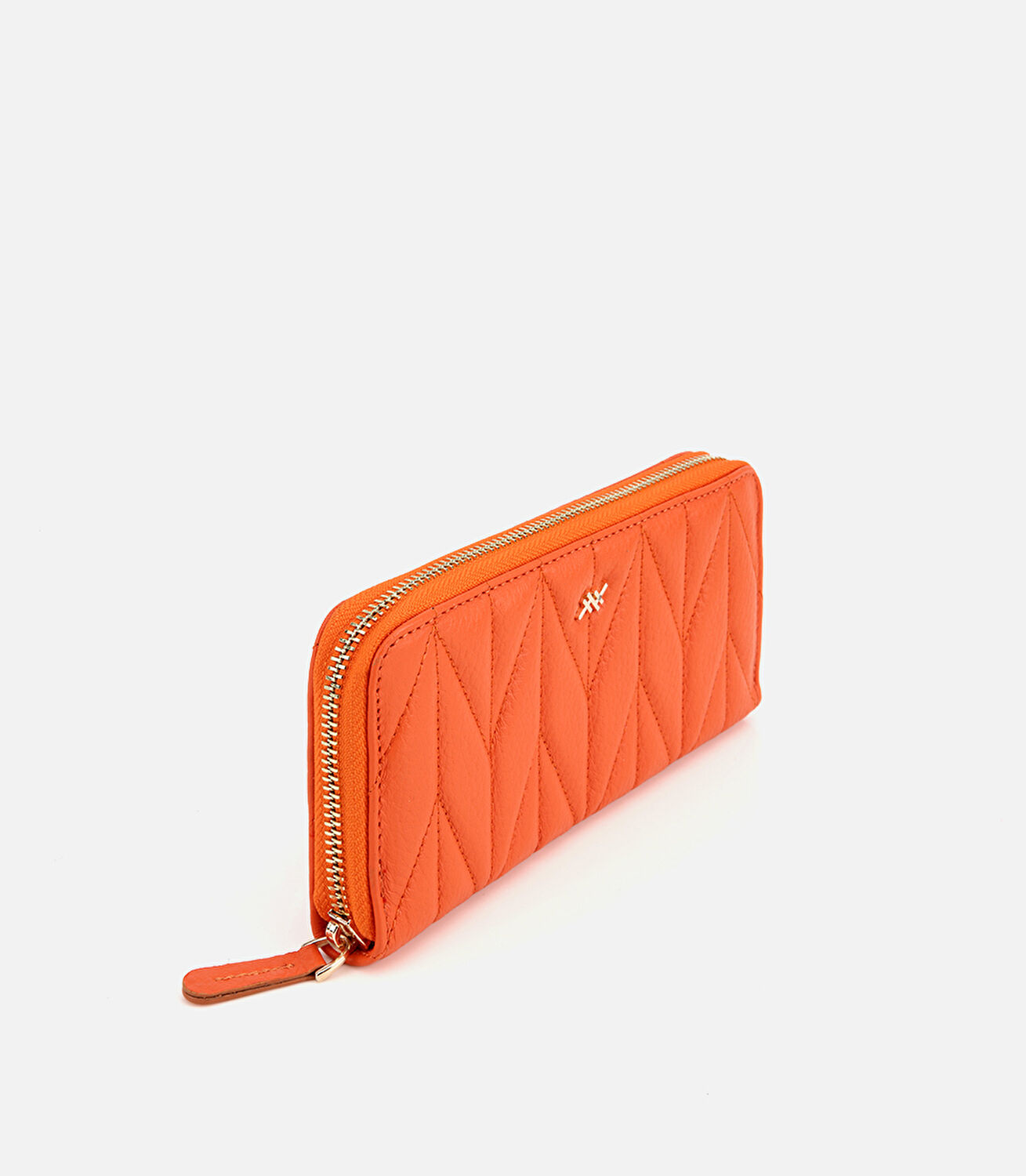 Kadın Deri Turuncu Cüzdan