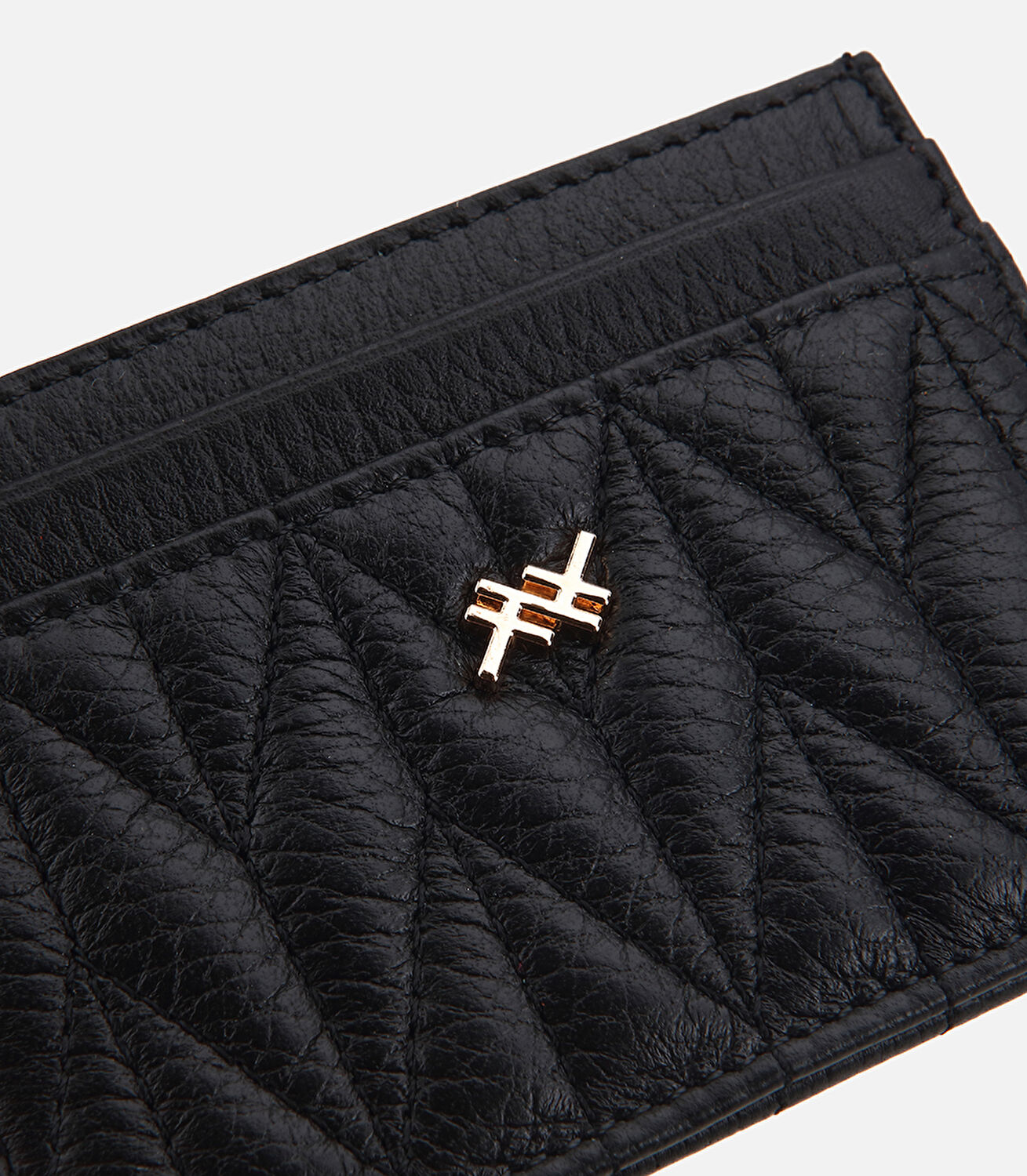 Kadın Deri Siyah Kartlık