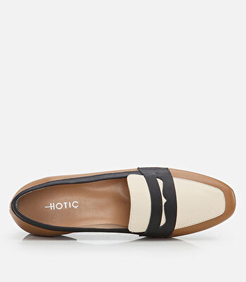Kadın Deri Siyah Loafer
