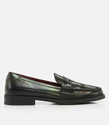 Kadın Deri Siyah Loafer