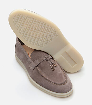 Kadın Deri Vizon Loafer
