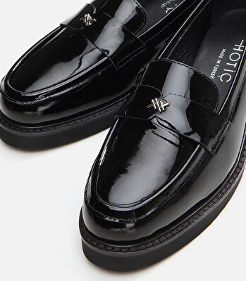 Kadın Deri Siyah Loafer