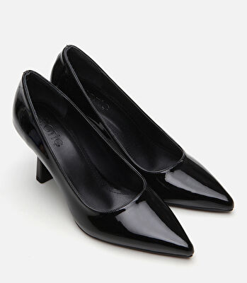 Siyah Kadın Stiletto
