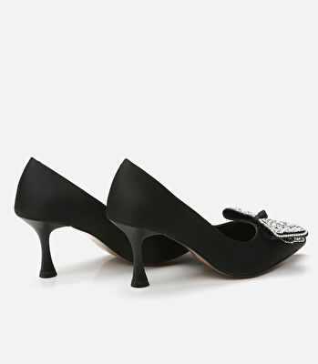Siyah Kadın Stiletto