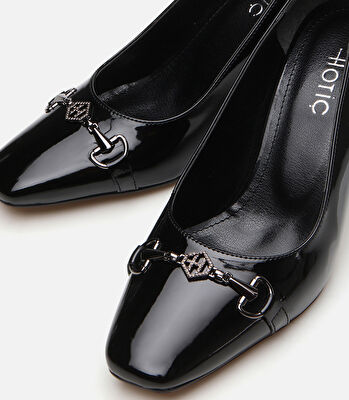 Siyah Kadın Stiletto