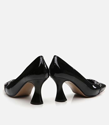 Siyah Kadın Stiletto