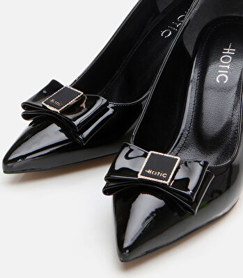 Siyah Kadın Stiletto