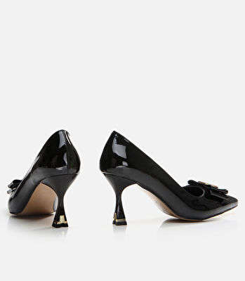 Siyah Kadın Stiletto