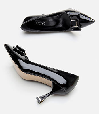 Siyah Kadın Stiletto