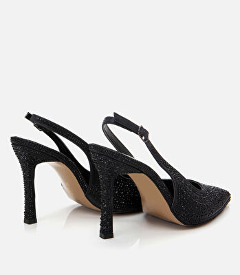 Siyah Kadın Stiletto