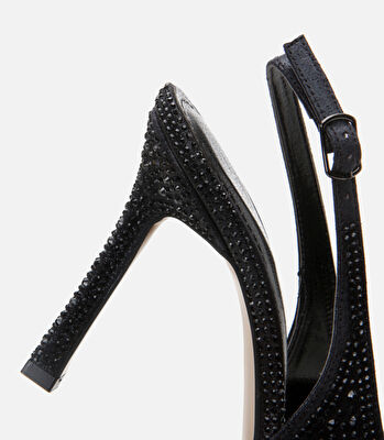 Siyah Kadın Stiletto