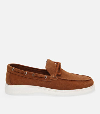 Erkek Deri Taba Loafer