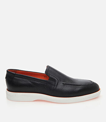 Erkek Deri Siyah Loafer