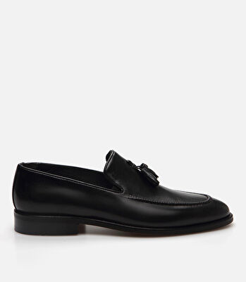 Erkek Deri Siyah Loafer