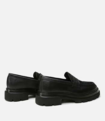 Erkek Deri Siyah Loafer