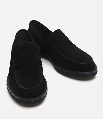 Erkek Deri Siyah Loafer