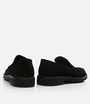 Erkek Deri Siyah Loafer