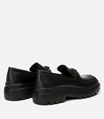 Erkek Deri Siyah Loafer