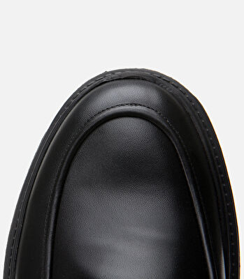 Erkek Deri Siyah Loafer