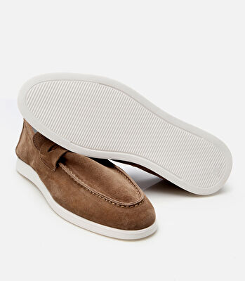 Erkek Süet Deri Vizon Yumuşak Dokulu Loafer