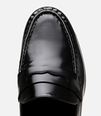 Erkek Deri Siyah Klasik Loafer