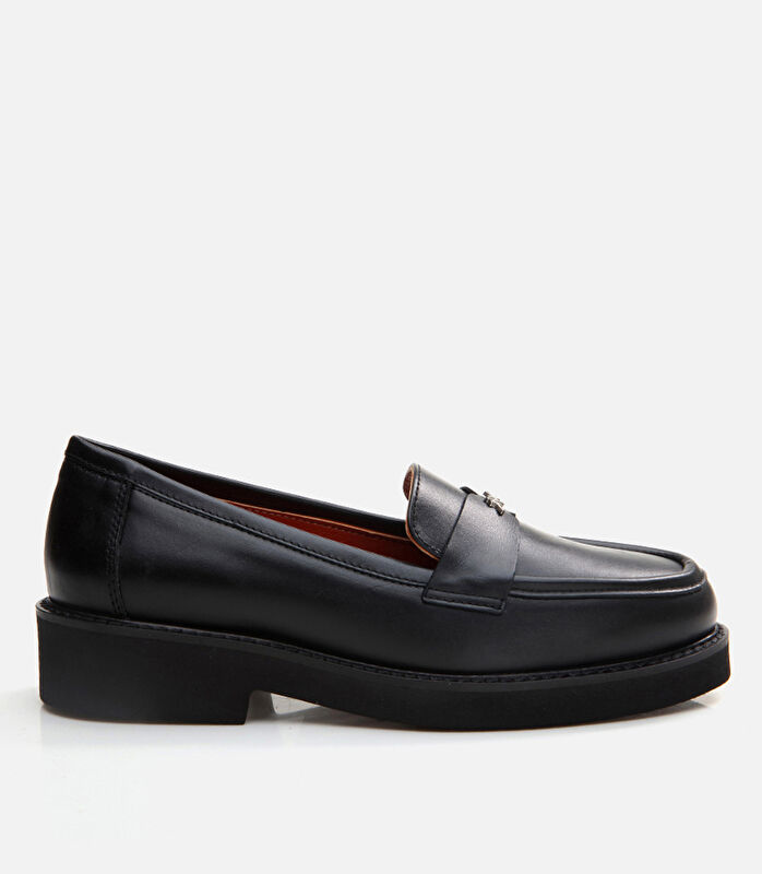 Kadın Deri Siyah Loafer