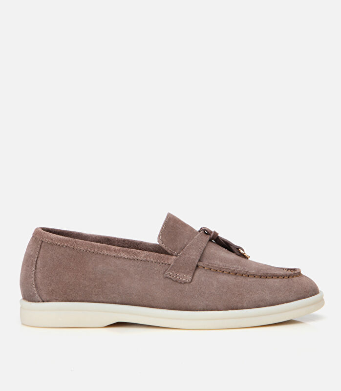 Kadın Deri Vizon Loafer