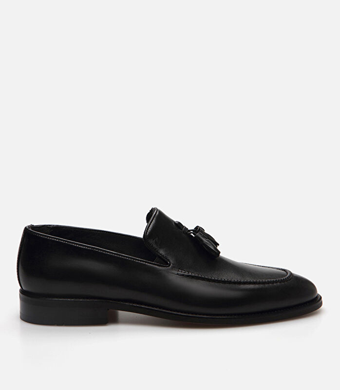 Erkek Deri Siyah Loafer