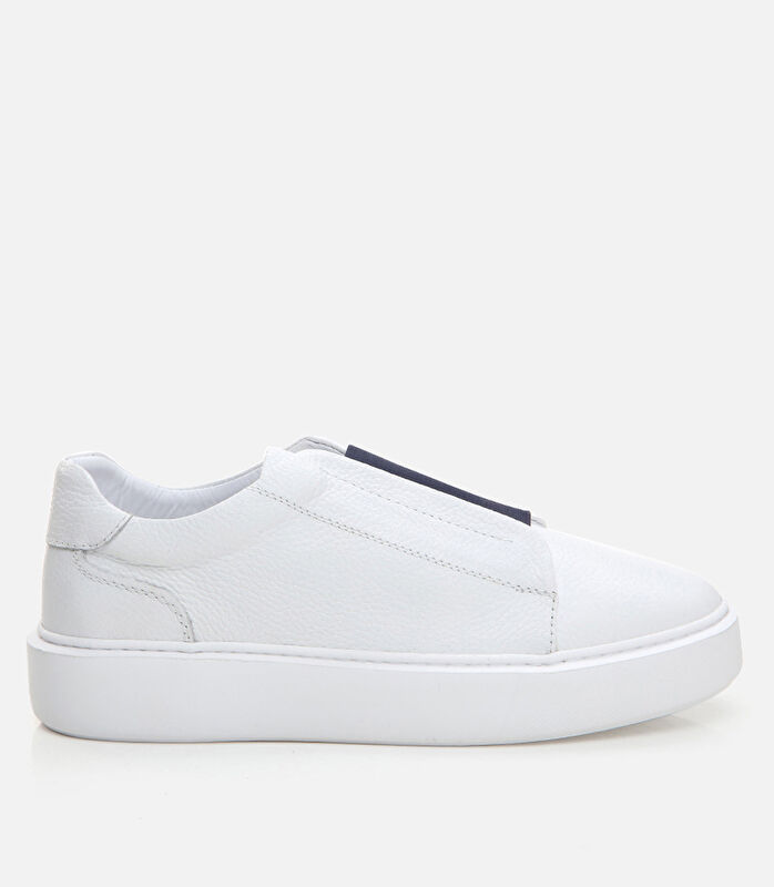 Erkek Deri Beyaz Günlük Ayakkabı