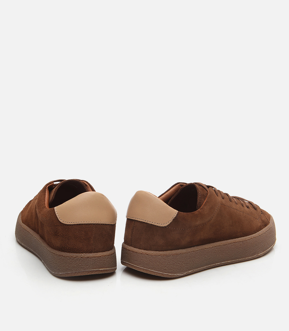 Erkek Deri Taba Günlük Ayakkabı 02AYH292520A37040 | Hotiç